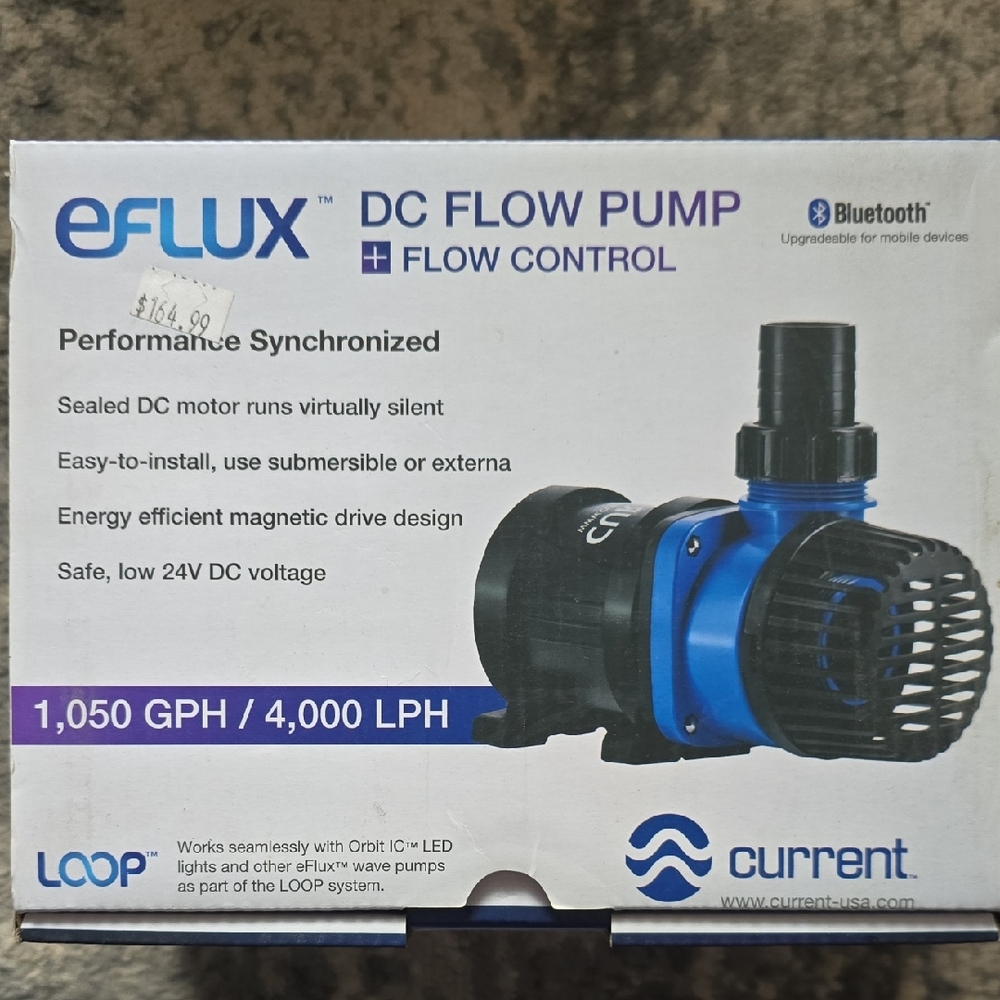 eFlux DC Flow Pump - Blue